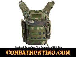 Woodland Camouflage First Responders Utility Bag