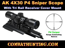 AK 47 MAK 90 P4 Sniper Scope & See Thru Mount Kit