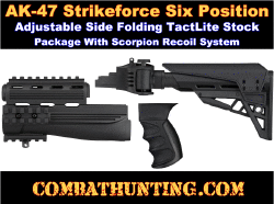 AK-47 Strikeforce Folding Stock TactLite Package With Scorpion Recoil System