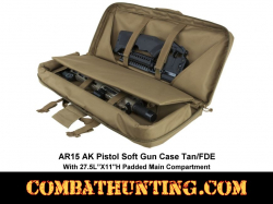 AR15 AK Pistol Soft Gun Case 28" Tan/FDE