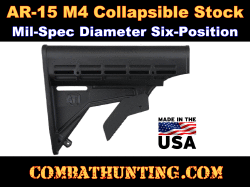 AR-15 Mil-Spec M4 Collapsible Stock 