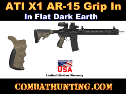 ATI X1 AR-15 Grip In Flat Dark Earth