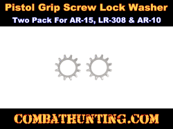 AR-15 Pistol Grip Lock Washer-Two Pack