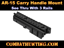AR-15 Carry Handle Scope Mount