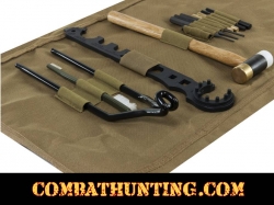 AR15/M4 Gunsmithing Tool Kit With TAN Cleaning Mat