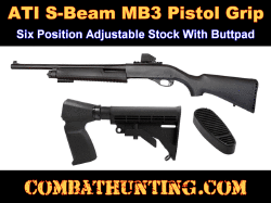 ATI S-Beam MB3-R Tactical Stock Adjustable With Pistol Grip