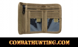 Military Style Bifold Wallet Tan/FDE