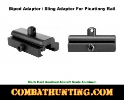 Bipod Adapter for Picatinny Rail