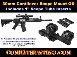 30mm Cantilever Scope Mount For AR 15