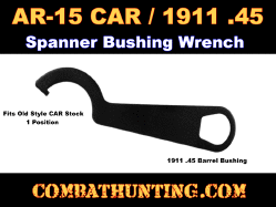 AR-15/M4 Collapsible Stock Castle Nut Wrench