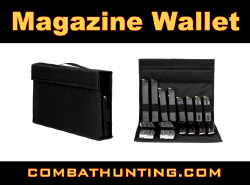 Tactical AR15 AK47 Magazine Wallet / Case Black
