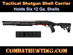 12 Ga Shotgun Side Saddle Shotshell Holder 6 Shot