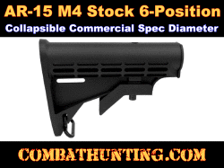 AR-15 M4 Carbine Stock Commercial-Spec 6-Position