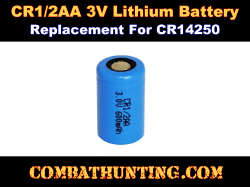 CR1/2AA 3V Lithium Battery - CR14250 Battery Replacement