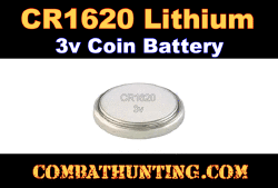 CR1620 3.0 Volt Lithium Coin Cell Battery
