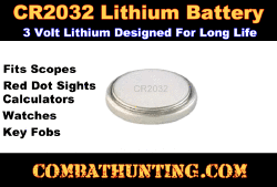 CR2032 Battery 3v Lithium Coin Cell