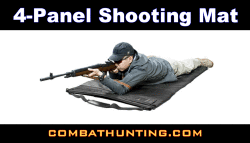 4 Panel Shooting Mat