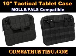 Vism 10in Tactical Tablet Case Black MOLLE
