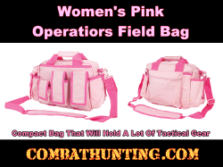 Women's Pink Operatiors Field Bag