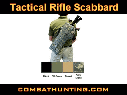 AR-15 Tactical Rifle Scabbard Digital Camo