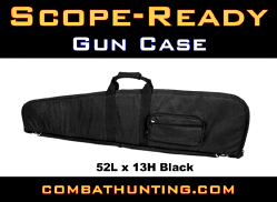 Scope-Ready Gun Case 52L x 13H Black