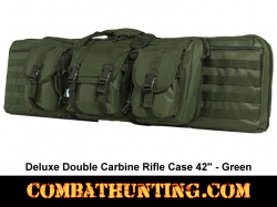 Double Carbine Rifle Case 42 Inches Military Green