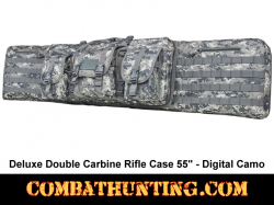 Double Tactical Rifle Case 55 Inches Digital Camo