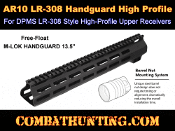 AR10 LR-308 Handguard High Profile Free-Float M-LOK® Rail 13.5"