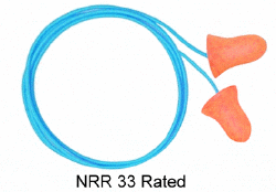 MAX Earplugs NRR 33 Corded