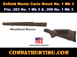 Enfield Rifle Stock Monte Carlo Stock No. 1 Mk 3