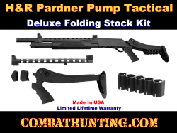 H&R Pardner Pump Protector Tactical Shotgun Deluxe Folding Stock Kit