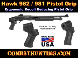 Hawk 982, 981 Tactical Pistol Grip With QD Sling Attachment