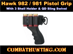 Hawk 982, 981 QD Sling Pistol Grip With Side Saddle