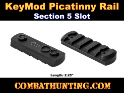 Keymod Picatinny Rail Section 5 Slot