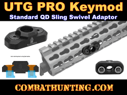 UTG PRO Keymod Standard QD Sling Swivel Adaptor Mount