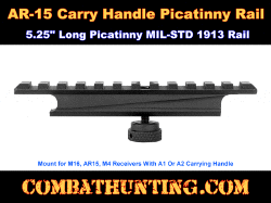 AR-15 Carry Handle Picatinny Rail Mount Adapter