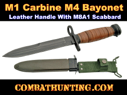 M1 Carbine M4 Bayonet With M8A1Scabbard 