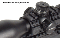 UTG Integral 30mm Offset QD Scope Mount 2 Top Slots 100mm Base