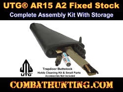 UTG A2 Stock Assembly AR-15 A2 Rifle Polymer Black