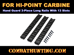 Hi Point Carbine Stock Handguard Rails 3Pc Set 6" Inches