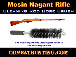 Mosin Nagant Cleaning Bore Brush 7.62x54r