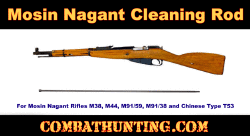 Mosin Nagant Cleaning Rod M38, M44, M91/59, M91/38, T53