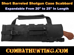 Short Barrel Shotgun Scabbard Tactical Black