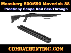 Mossberg 500/590/835/88 Series Shotgun Picatinny Rail Mount