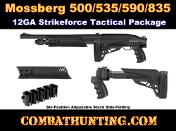 Mossberg 500/535/590/835 Folding Stock and Forend In Black