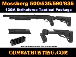 Mossberg 500/535/590/835 Folding Stock and Forend In Black