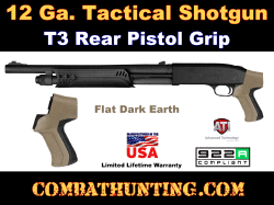 ATI Shotgun T3 Rear Pistol Grip 12 Ga FDE