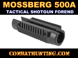 Mossberg 500A Tactical Shotgun Forend With Long Rails