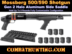 Mossberg 500/590 Side Saddle Shotshell Holder 12GA