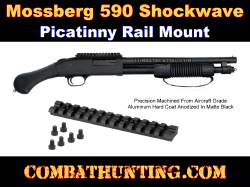 Mossberg 590 Shockwave Shotgun Picatinny Rail Mount